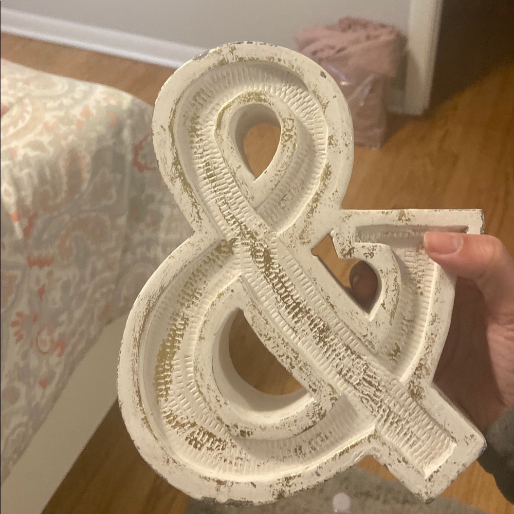 Farmhouse Cynthia Rowley Wooden Ampersand